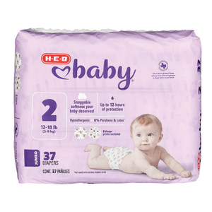 HEB Baby Pañales Etapa 2  5-8 kg 37 pz