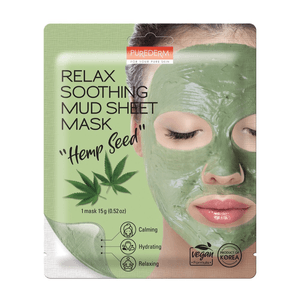 Mascarilla Relax Soothing Mud Sheet Max Hemp See 1 Pz