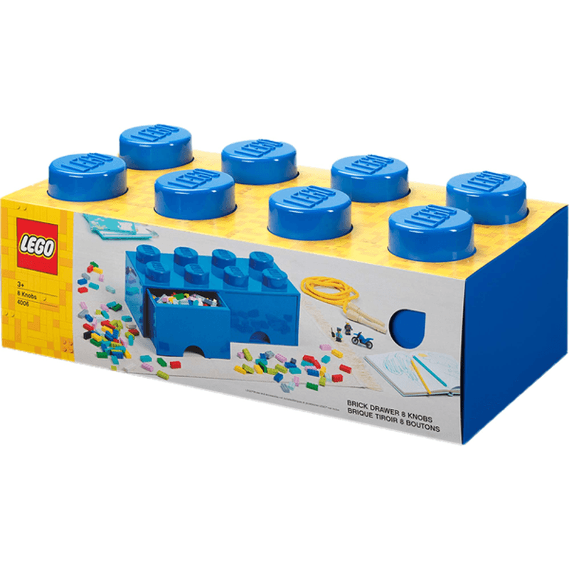 Caja de Juguetes de Madera para Almacenamiento Lego de Tidy Books / Natural  / Tapa y Divisores incluidos / 40 x 34 x 24 cm -  México