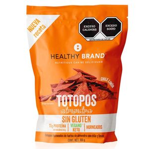 Totopos Horneados Keto Chile y Limón 100 g Totopos Horneados Keto Chile Y Limón  100 Gr