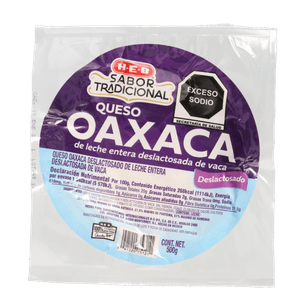 Queso Oaxaca Deslactosado 500 g