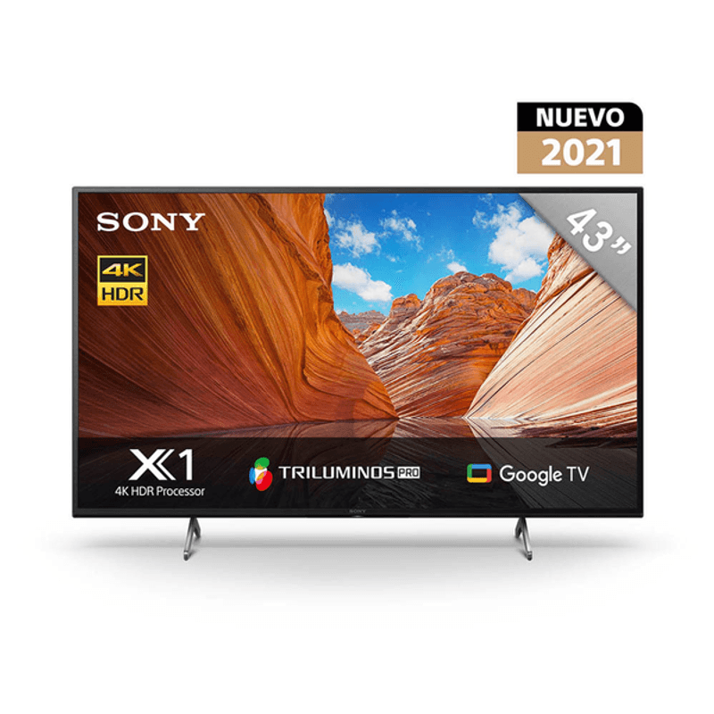 Sony Smart TV LED KD 43X80J Android TV 43 4K UHD 1 pz - H-E-B México