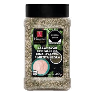 Sal del Himalaya con Pimienta Negra Molida 480 Gr