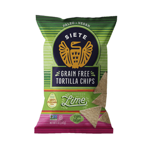 Siete Family Foods Dry Lime Tortilla Chips 142 g