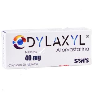 Dylaxyl  40mg 20 Tabs Atorvastatina 10 Pz