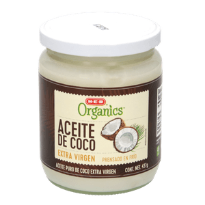 HEB Organics Aceite de Coco Extra Virgen 437 g