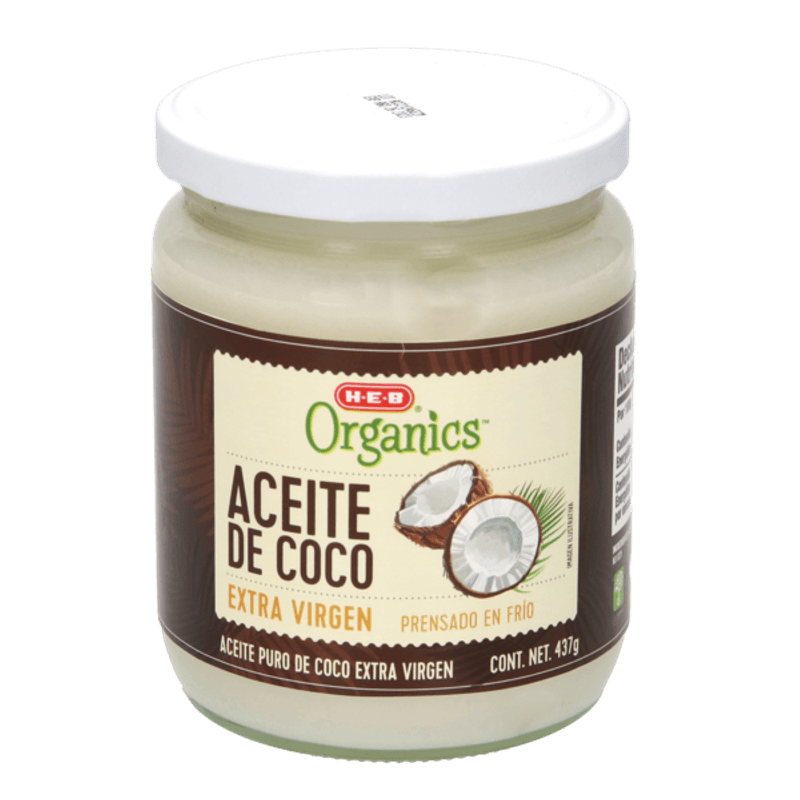 HEB Organics Aceite de Coco Refinado 440 g - H-E-B México