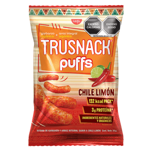 Trusnack Trusnack Puffs Chile Y Limon 35 Gr