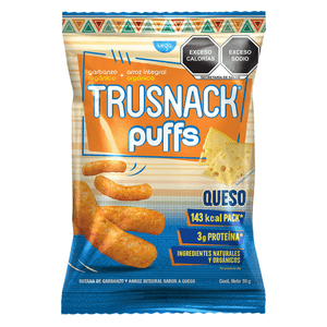 Trusnack Trusnack Trusnack Puffs Queso 35 g