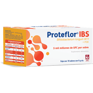 Proteflor Ibs 5000millones Ufc 10sobres Bifidobat 1 Pz