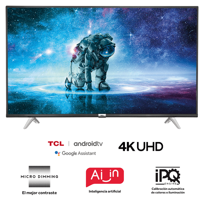 Pantalla TCL 55 pulgadas 4k UHD Android Tv 55a445