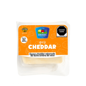 Queso Cheddar Rebanado 400 g