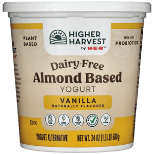 Yogurt Almendra Vainilla HIGHER HARVEST 680 g Yogurt Griego Natural 1 kg