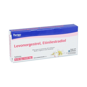 Levonorgestrel Etinilestradiol 0.15/0.03 Mg 21 T 21 Pz