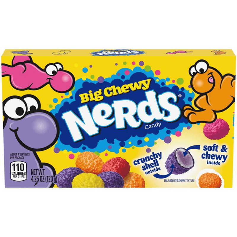 sabores de caramelos nerds