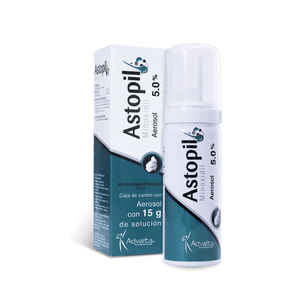 Astopil Solucion 5% Aerosol 15g Minoxidil 1 Pz