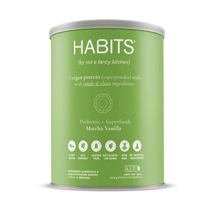 Proteína Vegetal Sabor Matcha Vanilla Probiotic S 488 Gr