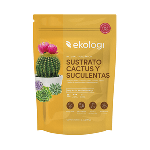 Ekologi Sustrato Cactus Y Suculentas Orgánico 2.5 L (1.5 kg)