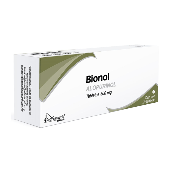 Sevi Alopurinol 300mg 20 Tab Gen 20 Pz - H-E-B México