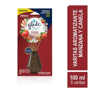 Glade Varitas Aromatizantes de Ambiente Glade Manzana y Canela 100 ml 1 pz