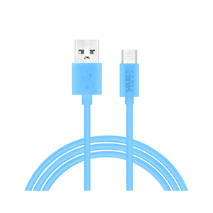 Cable Usb a Micro Usb Azul 1 Pz