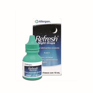 Refresh Night Drops 10ml Gotas 1 Pz