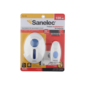 Timbre Inalambrico 32 Melodías 100 M 1 Pz