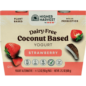 HEB Yogurt Coco Fresa Pack con 4 pz Chobani Yogurt Zero Azúcar Frutos Rojos 150 g