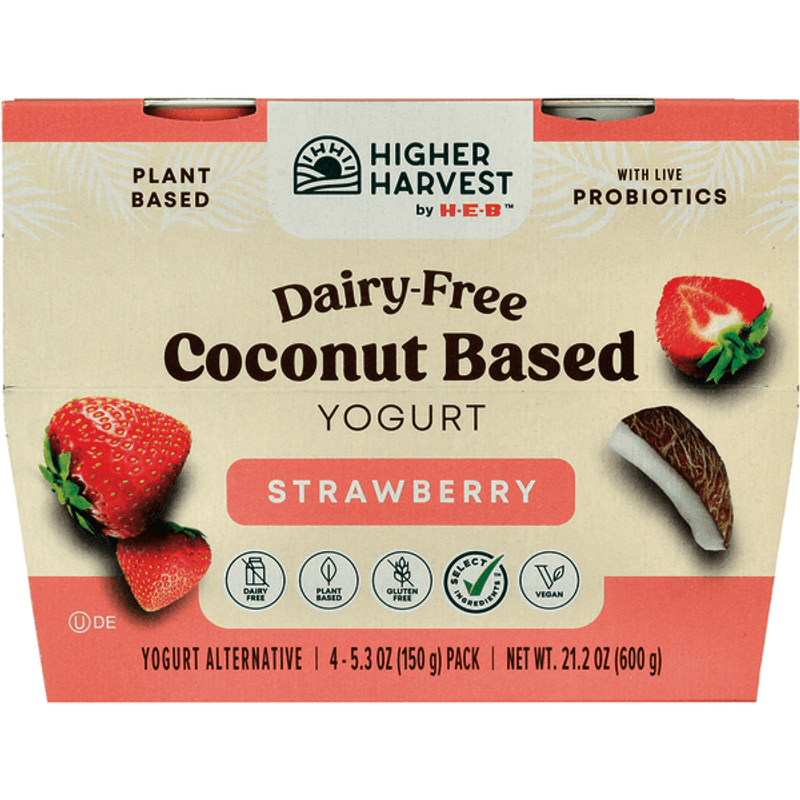 HEB Yogurt Coco Fresa Pack con 4 pz - H-E-B México