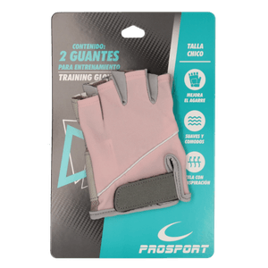 Guantes Prosport Premium para Entrenamiento de Dama S/M 1 pz