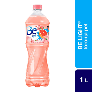 Be Light Agua Saborizada Toronja 1 L