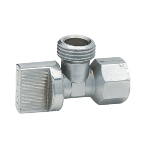 Llave Control Angular Laton de 1/4 de Vuelta 1 Pz