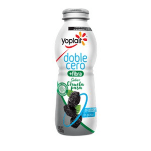 Yogurt Bebible Doble Cero +Fibra Ciruela Pasa 220 g Yogurt Doble Cero +Fibra Ciruela Pasa 750 g