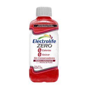 Electrolit Zero Bebida Hidratante Ponche De Frutas 625 ml