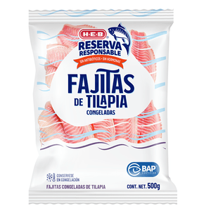 HEB Fajitas de Tilapia 500 g