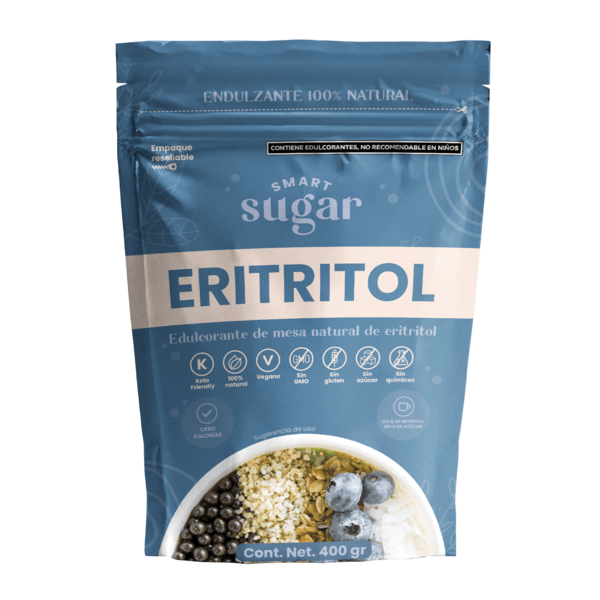 Edulcorante eritritol ecológico 400gr – Nutrisano