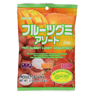 Kasugai Fruits Gummy Assort 102 G 102 g