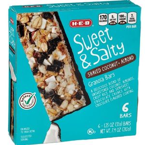 Barras Sweet & Salty Coco Y Almendra 6 pz