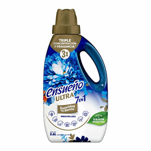 Ensueño Suavizante Ultra 7 en 1 Frescura Azul 2.8 L