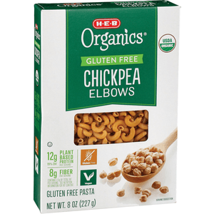 HEB Organics Pasta Codo Chicharo 227 g