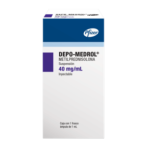 Depo-Medrol Iny 40mg 1ml Metilprednisolona 1 Pz