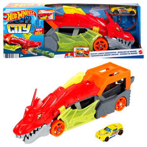 Hot Wheels City Remolque de Dragon 1 Pz