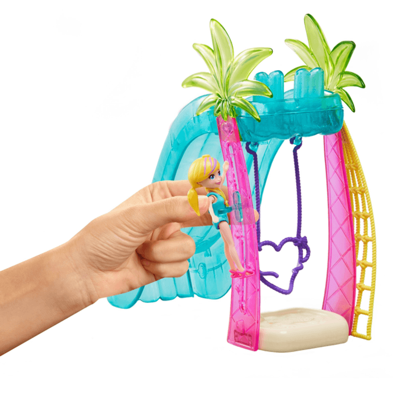 El parque acuático de polly pocket hot sale