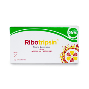 Ribotripsin 30 Tab Tripsina 1 Pz