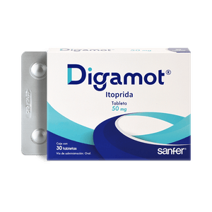 Digamot   50 Mg 30 Tab Itoprida 30 Pz