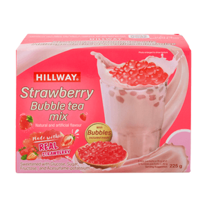 Hillway Strawberry Bubble Tea 225 g