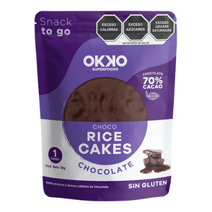 Super Foods Factory Choco Rice Cakes Chocolate 18 Gr