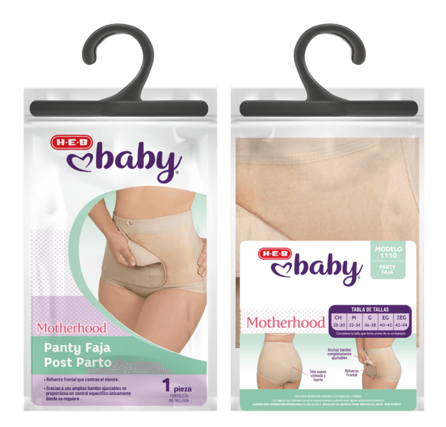 HEB Baby Panty Post Parto Xl pz H-E-B México