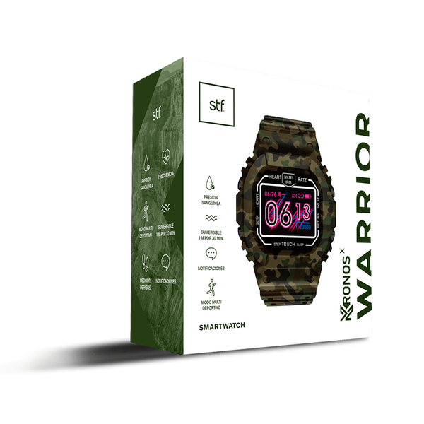 Stf Smartwatch Kronos Warrior Pz H-E-B México