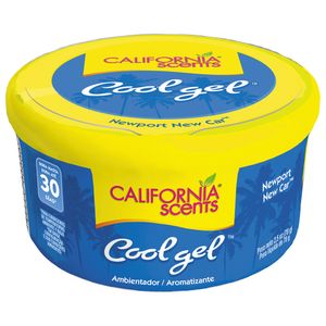 California Scents Aromatizante para Auto Cool Gel Newport New Car en Lata 70 g 1 pz